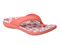 Spenco Yumi Ocean Women's Orthotic Thong Sandal - Coral Star Fish - Pair