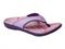 Spenco Yumi Ocean Women's Orthotic Thong Sandal - Purple Seahorses - tn