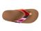 Spenco Yumi Monet Women's Orthotic Thong Sandal - Sunset - Swatch
