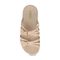 Gravity Defyer Ortal Women's Orthotic Comfort Sandal - Beige - Top View