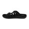 Gravity Defyer Women's Ortal Sandal - Black - side view 2