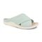 Gravity Defyer Women's Veltal Linen Sandal - Mint - angle main 2