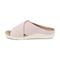 Gravity Defyer Women's Veltal Linen Sandal - Pink - side view 2