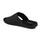 Gravity Defyer Etztal Women's Linen Comfort Sandal - Black - Back Angle View