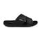 Gravity Defyer Eltal Men's Leather Slide Sandals - Black - Side View