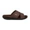 Gravity Defyer Eltal Men's Leather Slide Sandals - Brown - Side View