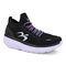 Gravity Defyer Women's GDEFY MATeeM Athletic Shoes - Black/Purple - angle main 2