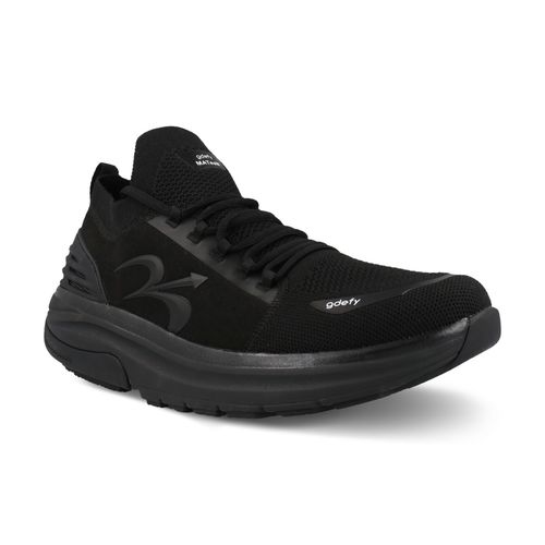 Gravity Defyer MATeeM Men's Athletic Shoes - Black - Profile View