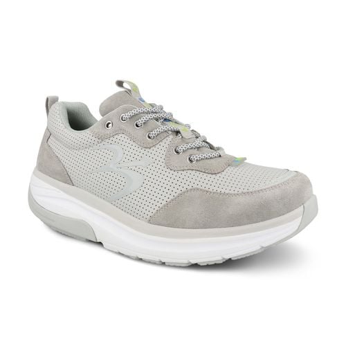 Gravity Defyer Shaxon Men's GDEFY  Athletic Shoes - Gray - Profile View