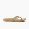 Reef Cushion Court Women's Sandals - Tan/champagne - Angle