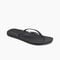 Reef Cushion Slim Women's Sandals - Black - Angle