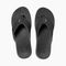 Reef Leather Ortho-coast Men's Sandals - Black - Top