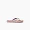 Reef Kids Ahi Kids Girl's Sandals - Coral Pineapples - Side