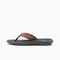 Reef Santa Ana Men's Sandals - Grey/tan - Left Side