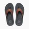 Reef Santa Ana Men's Sandals - Grey/tan - Top