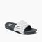 Reef Fanning Slide Men's Sandals - Grey/white - Angle