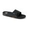Reef Fanning Slide - Black/Silver - Main View - Black/Silver