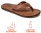 Reef Draftsmen Men's Sandals - Bronze Brown Lifestyle