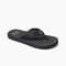 Reef Smoothy Men's Sandals - Black - Side