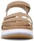 Vionic Lex Women's T-Strap Wedge Sandal - Brown