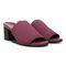 Vionic Fleur Women's Slide Heeled Sandals - Shiraz Knit - Pair