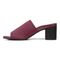 Vionic Fleur Women's Slide Heeled Sandals - Shiraz Knit - Left Side