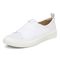 Vionic Zinah Womens Oxford/Lace Up Casual - White Leather - Left angle