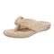 Vionic Lydia Womens Slipper Casual - Ginger Root Terry - Left angle