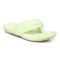 Vionic Lydia Women's Washable Thong Post Arch Supportive Slipper - Pale Lime TERRY Angle main