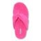 Vionic Lydia Women's Washable Thong Post Arch Supportive Slipper - Pink Glo TERRY Top