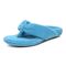 Vionic Lydia Womens Slipper Casual - Deep Teal Terry - Left angle