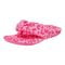 Vionic Lydia Women's Washable Thong Post Arch Supportive Slipper - Bubblegum Multi Leop - Left angle