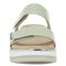 Vionic Brandie Womens Slide Wedge - Celery Woven - Front