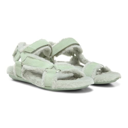 Vionic Viva Womens Slipper Casual - Celery Suede Shrl - Pair