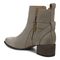 Vionic Sienna Women's Comfort Ankle Boot - Stone Wp Nubuck - Back angle