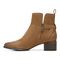 Vionic Sienna Womens Ankle/Bootie Shrtboot - Toffee Wp Nubuck - Left Side