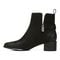 Vionic Sienna Womens Ankle/Bootie Shrtboot - Black Wp Nubuck - Left Side