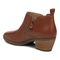 Vionic Cecily Womens Ankle/Bootie Shrtboot - Cognac Wp Leather - Back angle