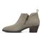 Vionic Cecily Women's Ankle Heeled Boot - Stone Wp Sde - Left Side