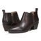 Vionic Cecily Womens Ankle/Bootie Shrtboot - Chocolate Wp Leather - pair left angle