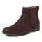 Vionic Alana Women's Comfort Boot with Arch Support - Chocolate Suede Left angle