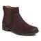 Vionic Alana Women's Comfort Boot with Arch Support - Chocolate Suede Angle main