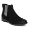Vionic Alana Women's Comfort Boot with Arch Support - Black Suede Angle main