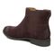 Vionic Alana Women's Comfort Boot with Arch Support - Chocolate Suede Back angle