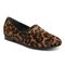 Vionic Willa Knit Women's Slip-On Casual Shoe - Tan Leopard - Angle main