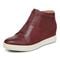 Vionic Emery Womens Slip On/Loafer/Moc Wedge - Port Shiny Lizard - Left angle