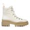 Vionic Jaxen Womens Mid Shaft Boots - Cream Wp Leather Txt - Right side