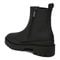 Vionic Karsen Womens Mid Shaft Boots - Black Wp Rubber Syn - Back angle