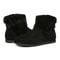 Vionic Maizie Womens Slipper Casual - Black Suede - pair left angle