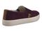 Revitalign Boardwalk Leather - Women's Casual Slip-on - Cranberry Perforated - Bottom